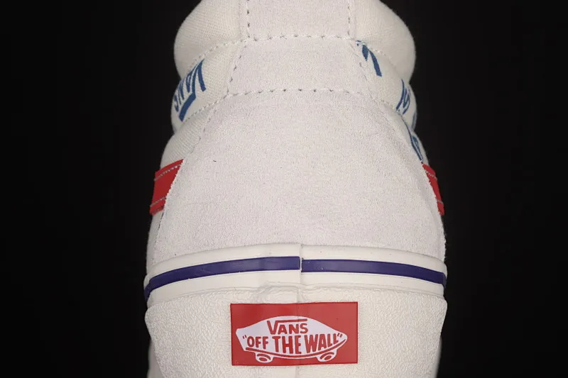 All categories Vans Vans series Vans Mid Vans China Vans Sk8-Mid Logo white full-print mid-top casual sneakers VN0A3WKT9M8